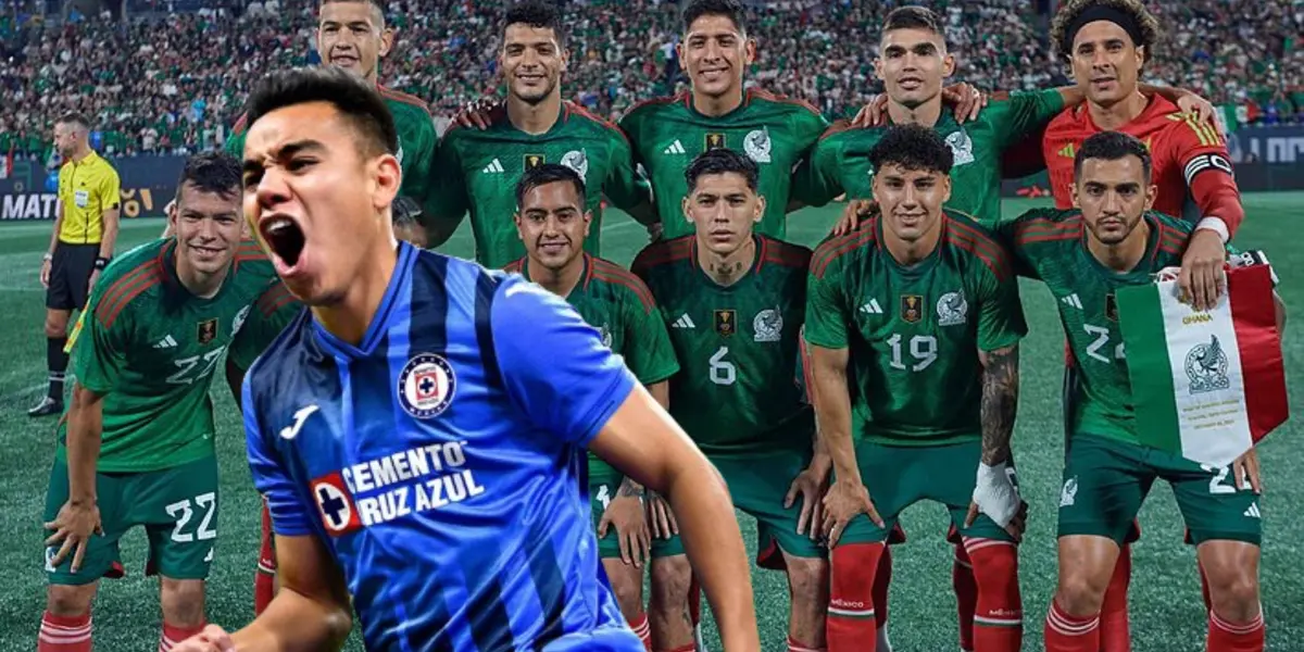 Charly Rodríguez con la selección mexicana/La Máquina Celeste