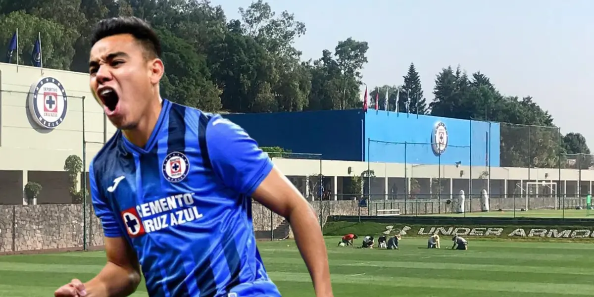 Charly Rodríguez y de fondo La Noria