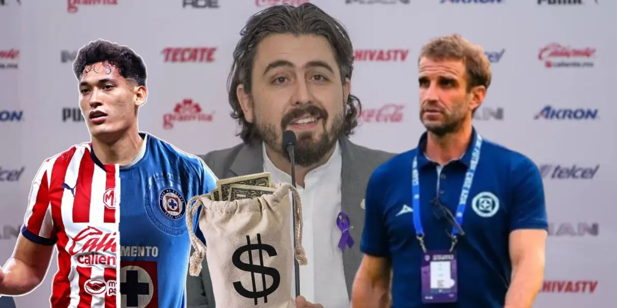 Chiquete con Chiva su Cruz Azul y amaury con Alonso/FOTO: Mexsport Y 365 Scores