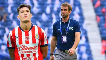 Chiquete con Chivas e Iván Alonso/FOTO: Mexsport