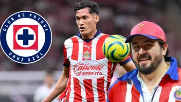 Chiquete con Chivas y Amaury con Cruz Azul/FOTO: Mexsport
