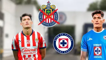 Chiquete con Chivas y Cruz Azul en la noria/FOTO: x Chivas