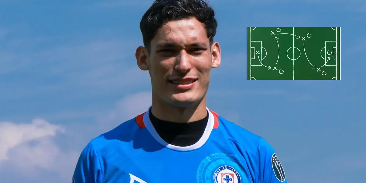Chiquete en su presentación con Cruz Azul - Foto: Captura de pantalla