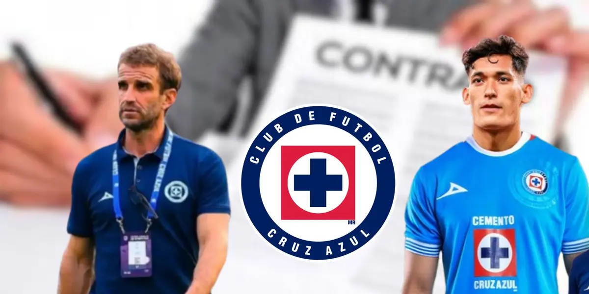 Chiquete y Alonso con cruz Azul/FOTO: Mexsport