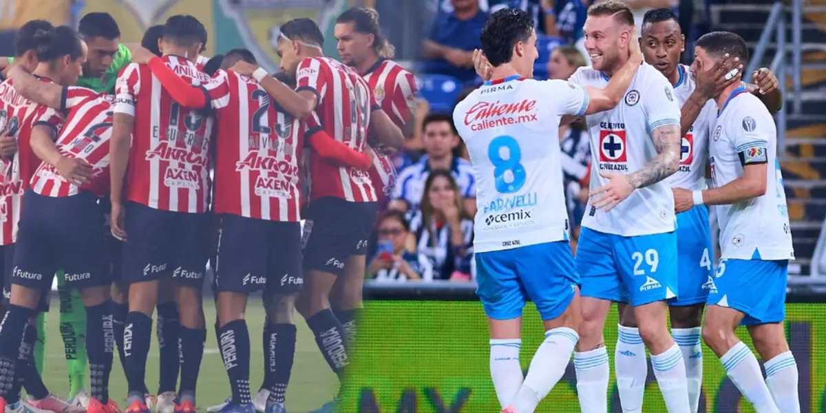 Chivas y Cruz Azul en la Leagues Cup (Fuente: TV Azteca Deportes)