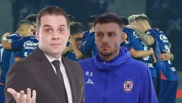 Christian Martinoli, Anselmi y el Cruz Azul de fondo
