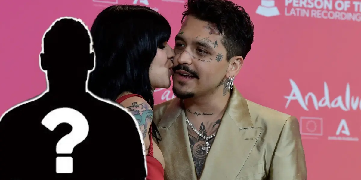 Christian Nodal y Cazzu en una gala, jugador oculto/La Máquina Celeste