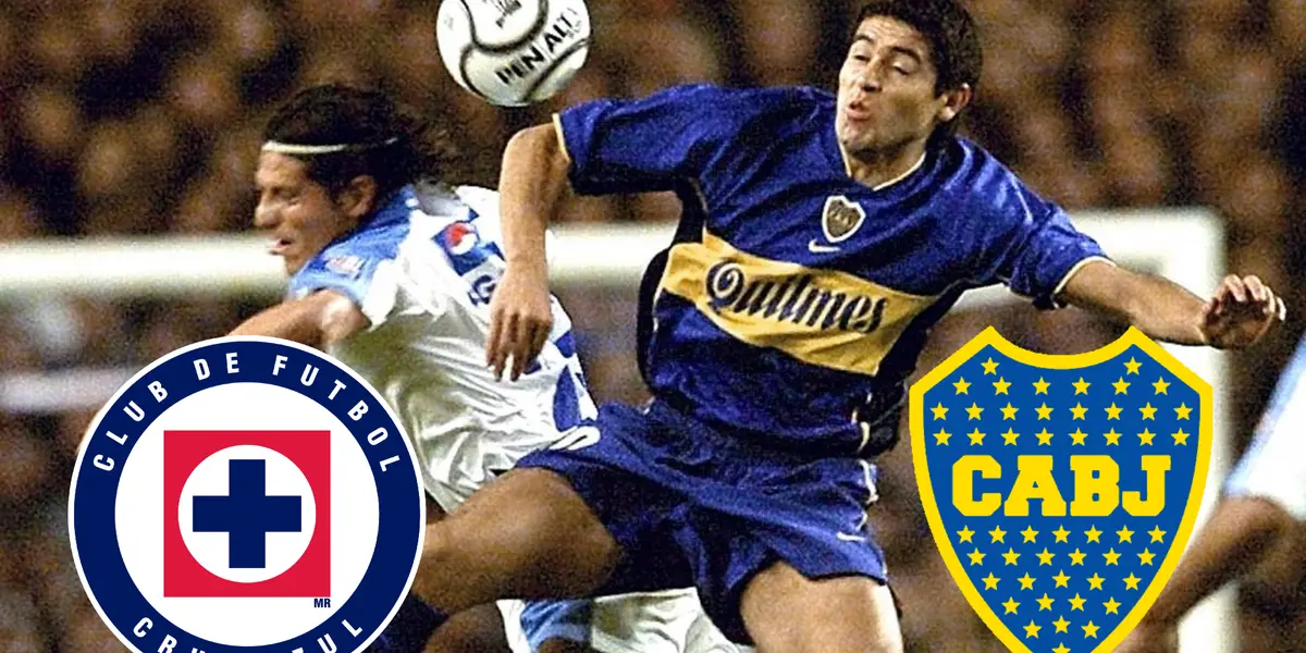 Cruz Azul ante Boca en la Final de Libertadores 2001 / @ESPN