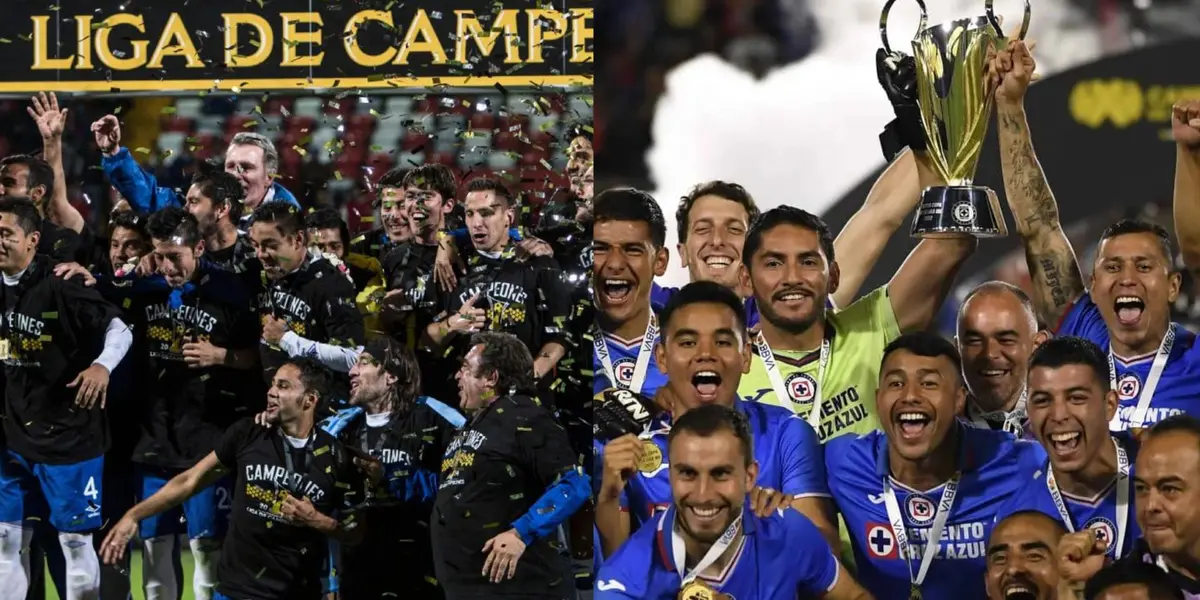 Cruz Azul, campeón de Liga MX y Concachampions.