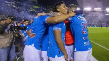 Cruz Azul celebra un gol - Foto: X