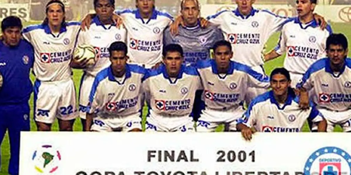 Cruz Azul en Copa Libertadores 2001 | Foto: Futbol total