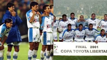 Cruz Azul en la Copa Libertadores 2001.