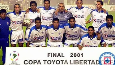 Cruz Azul en la final de la Copa Libertadores 2001 - Foto: Captura de pantalla