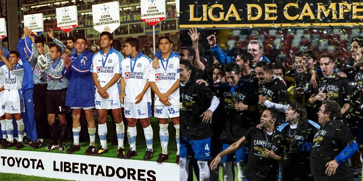 Cruz Azul en Libertadores y Concachampions.