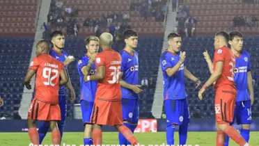 Cruz Azul enfrentando a América de Cali/La Máquina Celeste