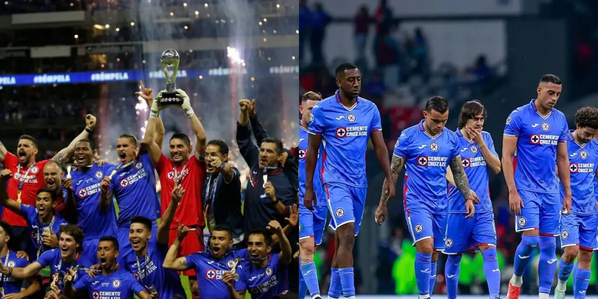 Cruz Azul, gloria y derrotas.
