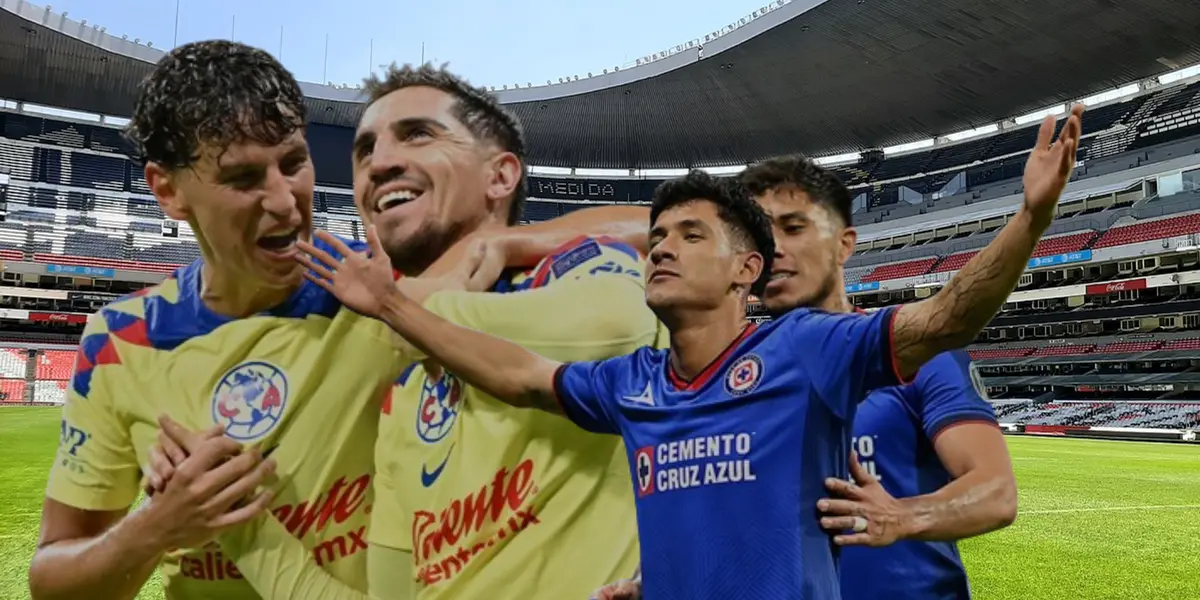 Cruz Azul jugará en el Estadio Azul, América en el Azteca.