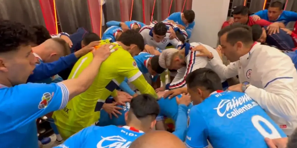 Cruz Azul previo a enfrentar a Chivas - Foto: Captura de pantalla