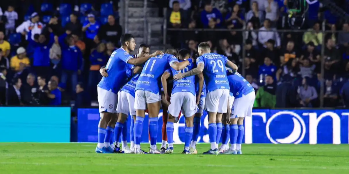 Cruz Azul se encuentra abajo en el marcador / @CruzAzul