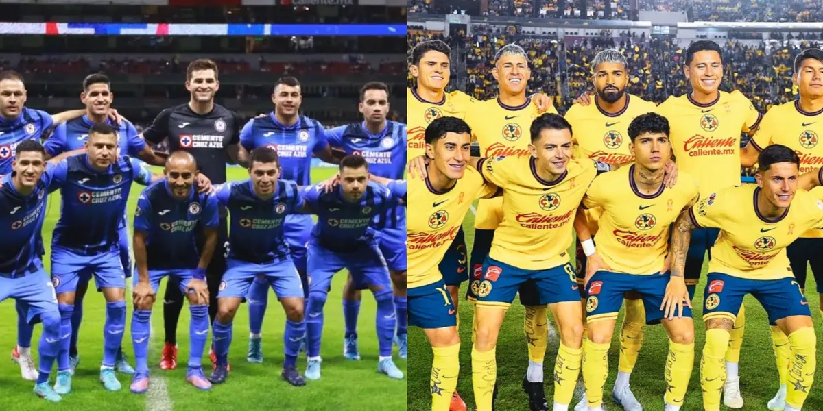 Cruz Azul vs América.