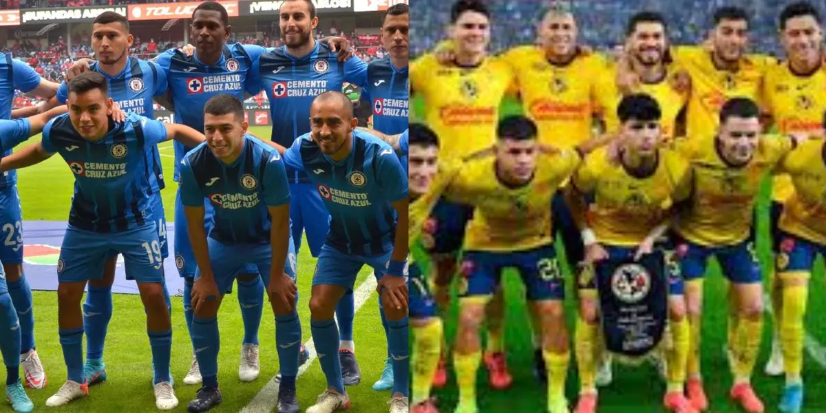 Cruz Azul vs América.