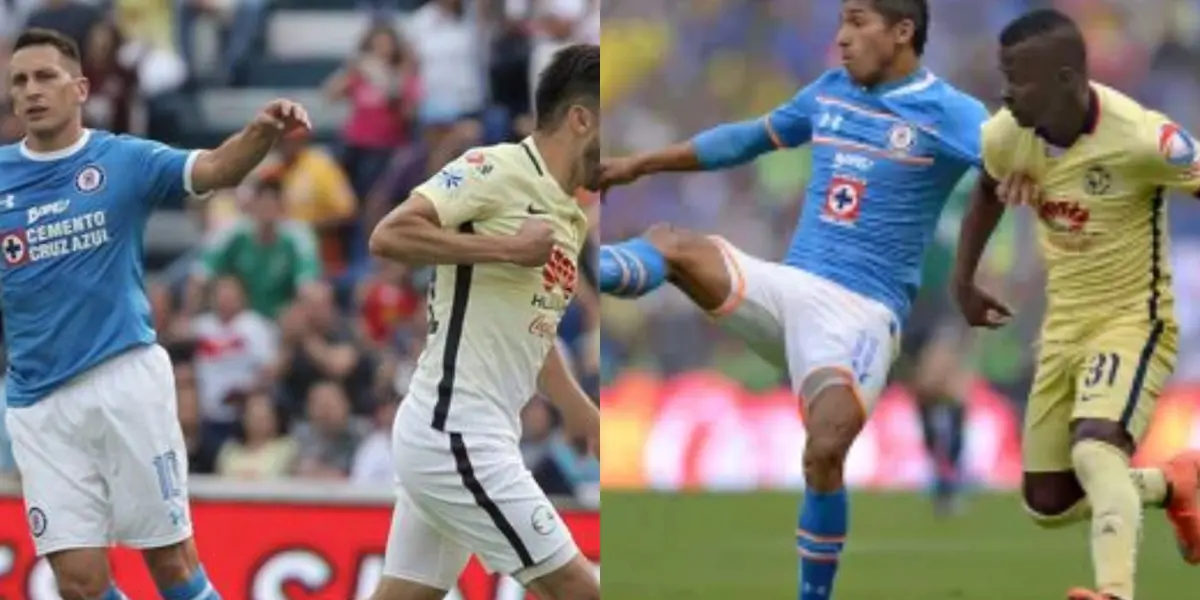Cruz Azul vs América.
