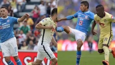 Cruz Azul vs América.