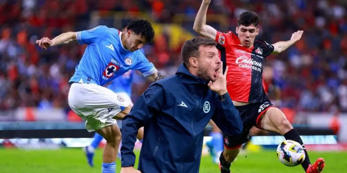 Cruz Azul vs Atlas y Anselmi/FOTO: Mexsport