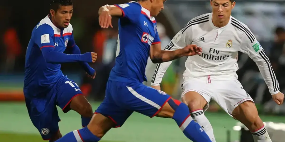 Cruz Azul vs Real Madrid en el Mundial de Clubes 2014 - Foto: X