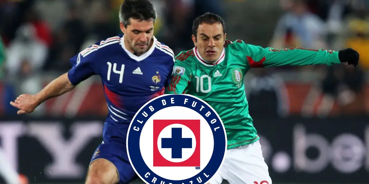 Cuauhtémoc Blando en el Mundial de 2010 vs Francia/FOTO La Máquina Celeste