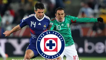 Cuauhtémoc Blando en el Mundial de 2010 vs Francia/FOTO La Máquina Celeste