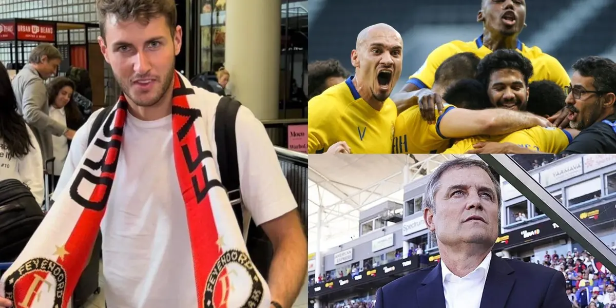 Curiosamente compartió cancha con Ramiro Funes Mori y el Cabecita Rodríguez en el extranjero.