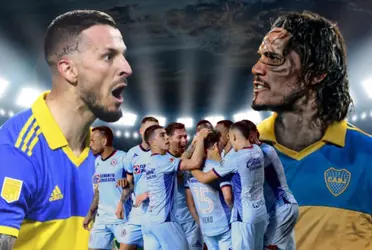 Darío Benedetto llegaría a La Máquina Celeste gracias a la llegada de Edinson Cavani a Boca.