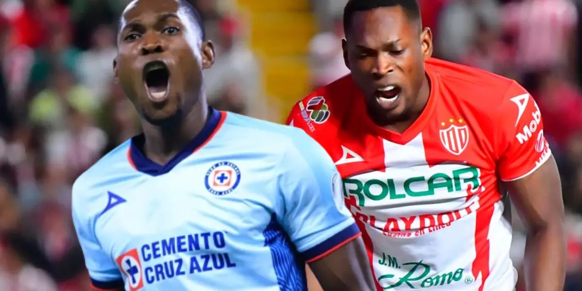 Diber Cambindo en Cruz Azul y Necaxa/ Foto: Fútbol Total