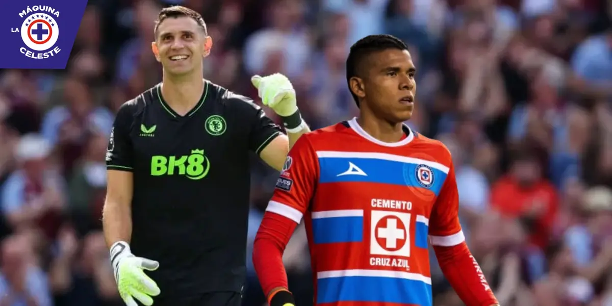 Dibu Martínez y Kevin Mier (Fuente: TyC Sports / Transfermarkt)