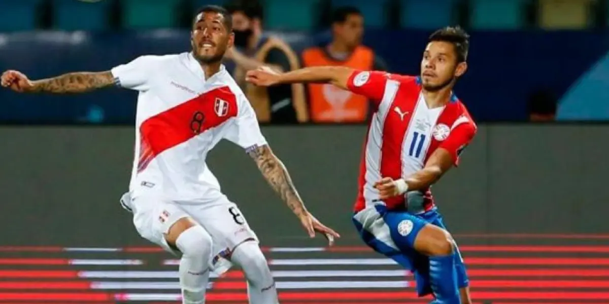 Durante las eliminatorias en Conmebol Paraguay y Perú se enfrentaron, dos jugadores de La Máquina se vieron las caras.