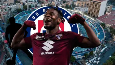 Duván Zapata, escudo de Cruz Azul, jugador oculto/FOTO La Máquina Celeste