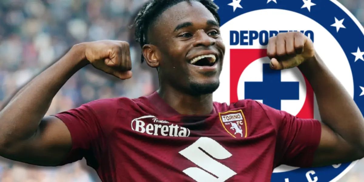 Duvan Zapata festejando un gol con el combinado de Torino / Esto
