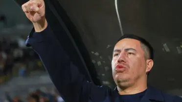 Efraín Juárez en CU - Foto: X (@PumasMX)