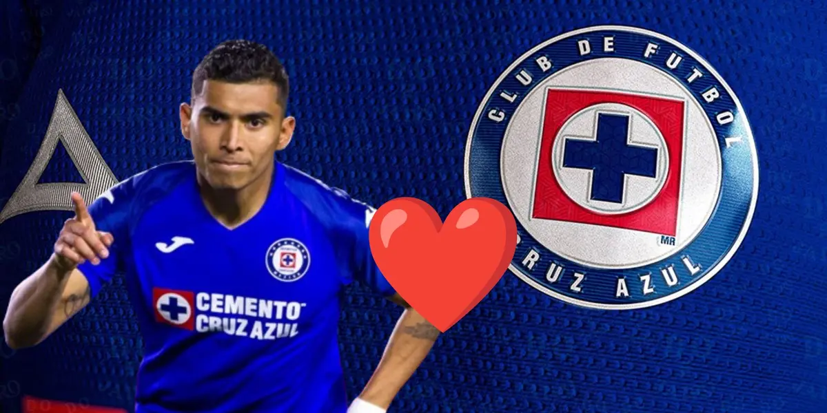 El amor que Pineda le demuestra al equipo de Cruz Azul
