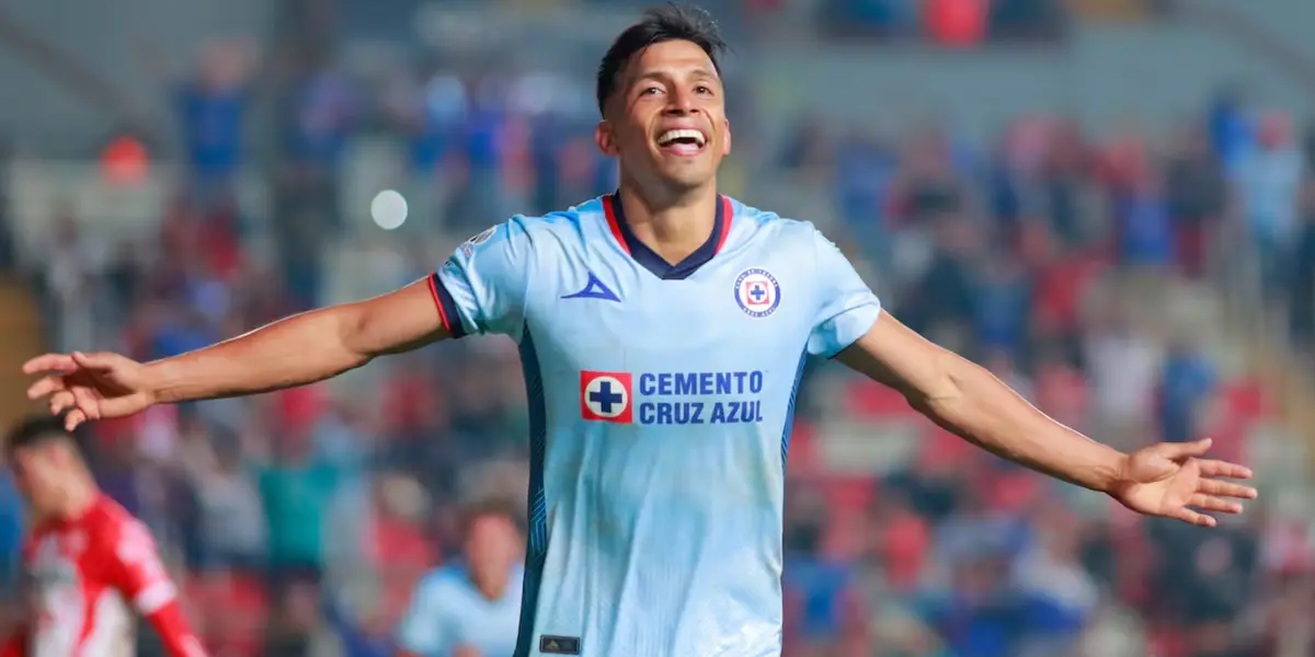 El ángel del gol para Cruz Azul - Foto: Jam Media