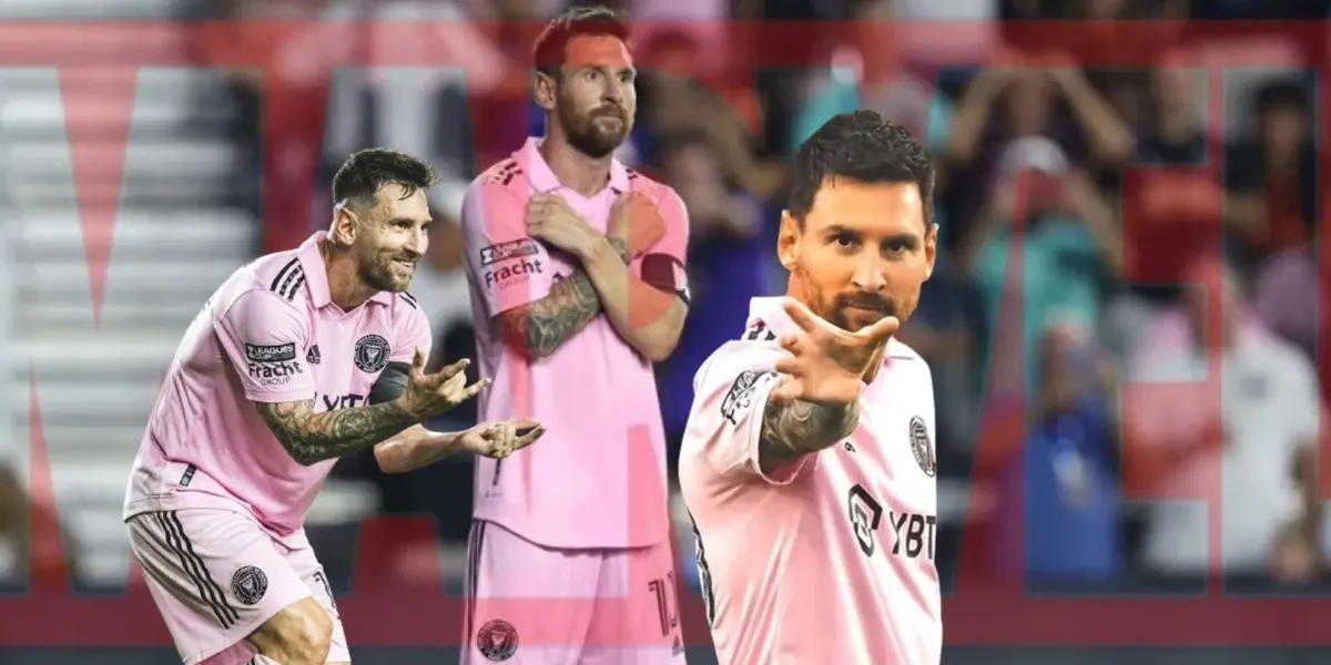 El astro argentino disfruta de nuevo del futbol vacunando a cuando equipo de la Leagues Cup se le ponga enfrente