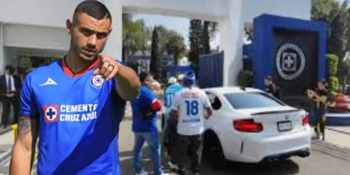 El auto de Giakoumakis - Foto: Captura de pantalla