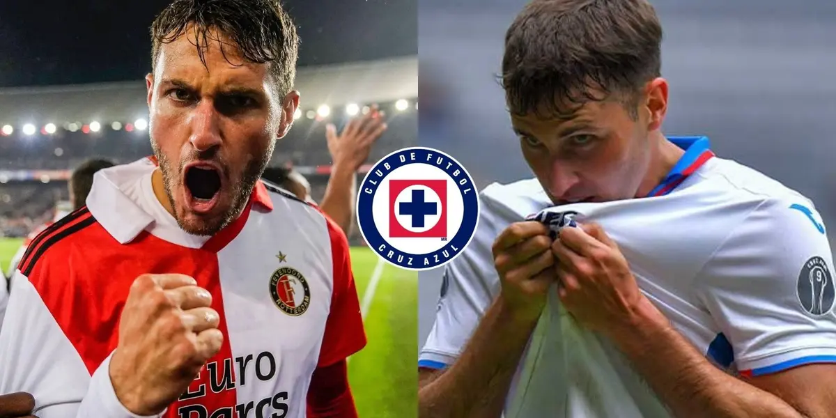 El Bebote hizo de las suyas con el Feyenoord en los Países Bajos, goleador nato.