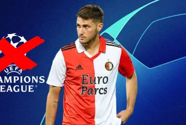 El canterano de Cruz Azul se perderá el arranque de la Champions con el Feyenoord