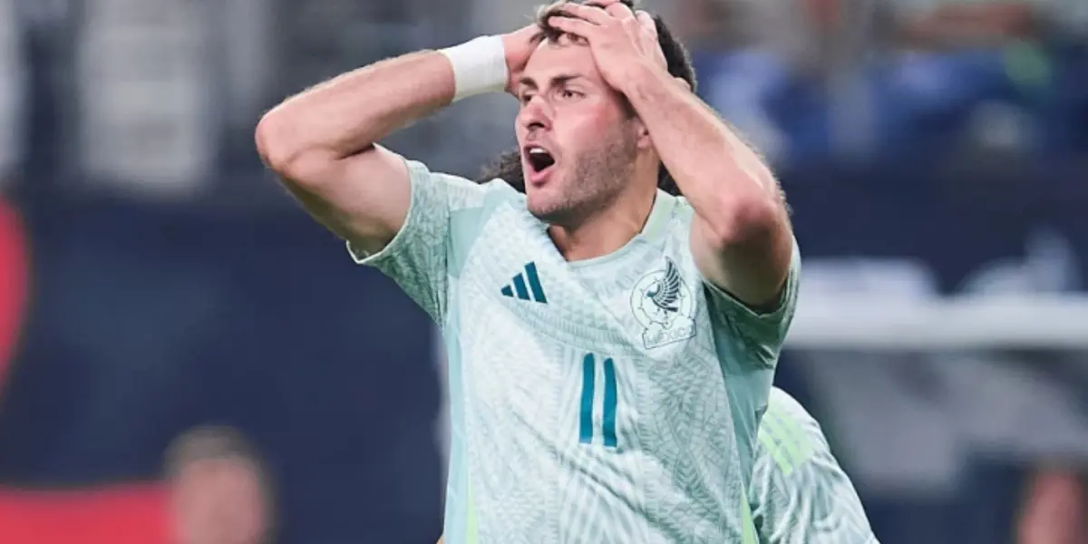 El Chaquito Giménez con el Tri - Foto: Mexsport