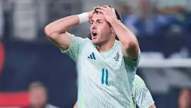 El Chaquito Giménez con el Tri - Foto: Mexsport