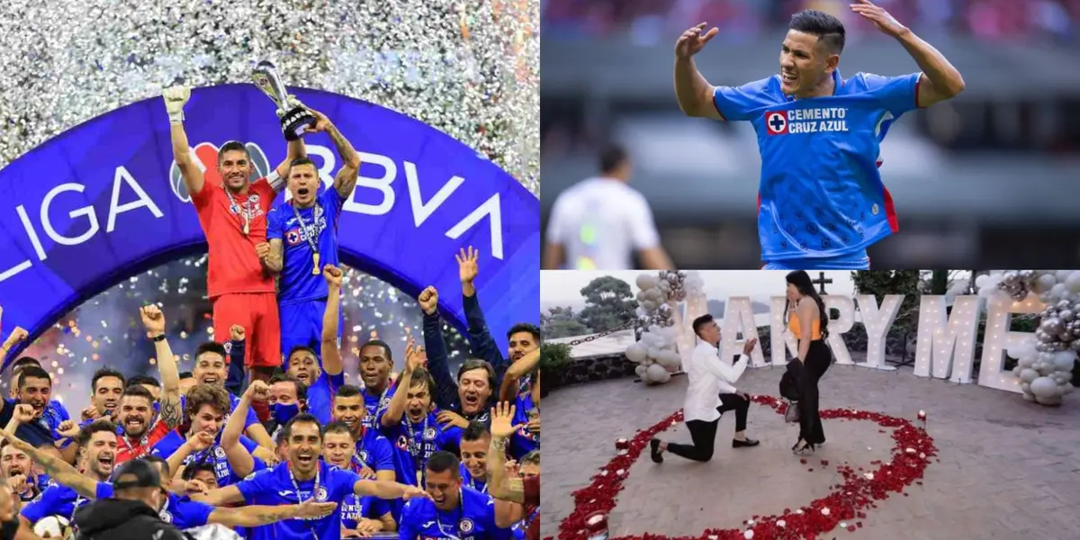 El delantero anunció su compromiso en redes sociales.