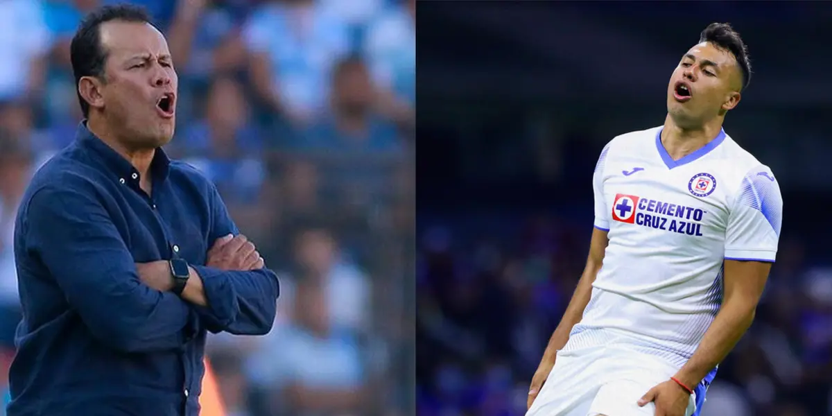 El delantero chileno de la Máquina le reclamó a su técnico en pleno partido contra Altas