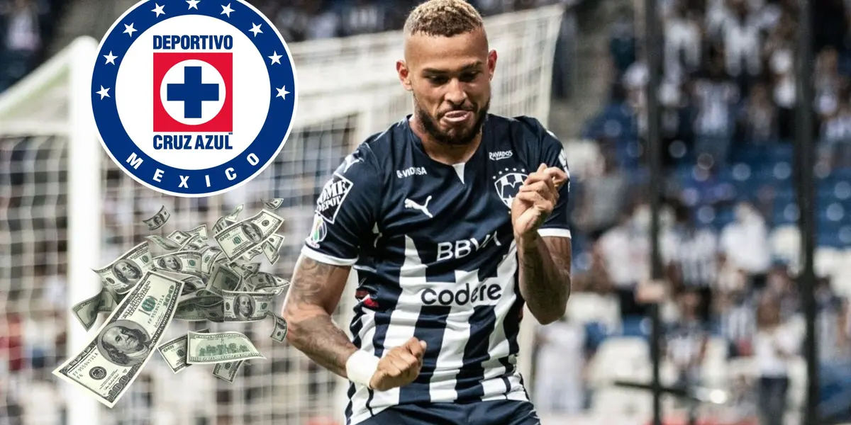El delantero colombiano podría llegar a Cruz Azul